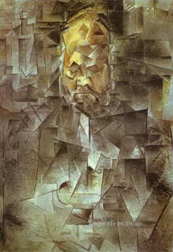 パブロ・ピカソ Painting - アンブロワーズ・ヴォラールの肖像 1910 キュビズム パブロ・ピカソ